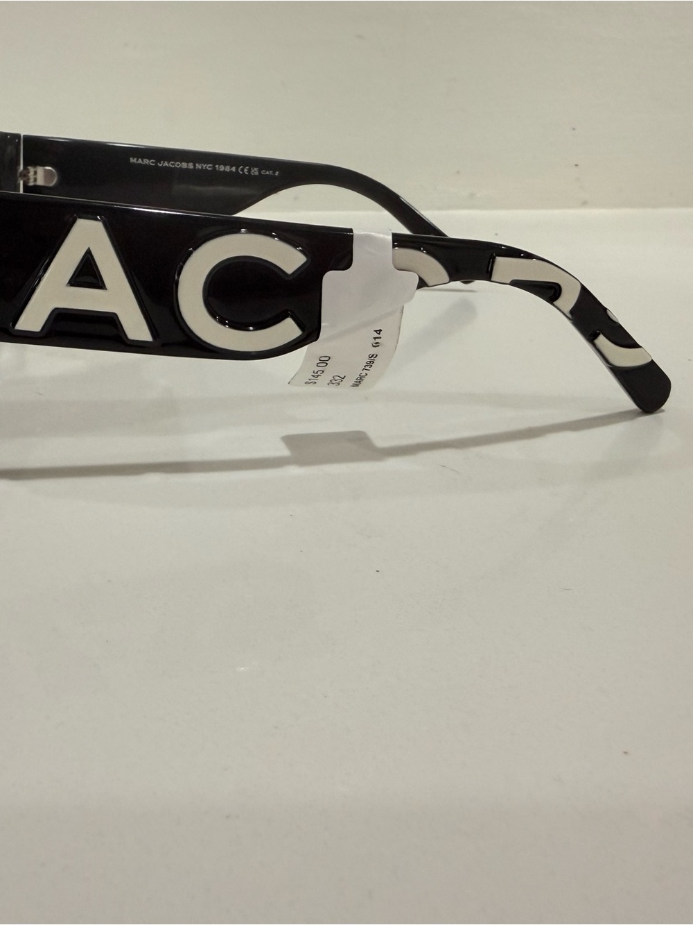 Marc Jacobs Black Sunglasses with Brown Gradient Lenses - Picture 6 of 7